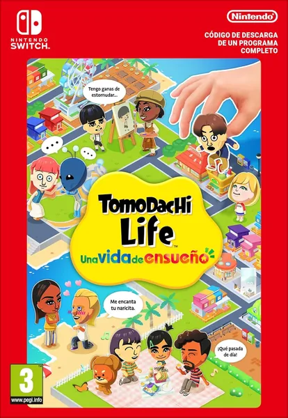Tomodachi Life: Una vida de ensue o Standard | Nintendo Switch - C digo de descarga