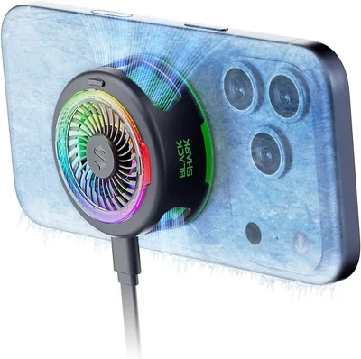 Black Shark FunCooler 6 - Podkładka chłodząca do telefonu z magnesem i oświetleniem R, najlepsza oferta