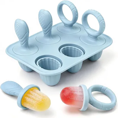 Aonveki Mini Stampi per Gelato con Bastoncini in Silicone, BPA Free - Sconto 23%