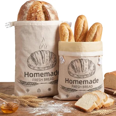 2 Pack Beeswax Bread Bags - Best Deal