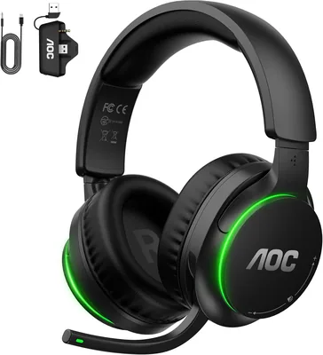 AOC Gaming Headset Wireless - 50mm Driver