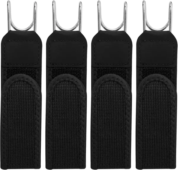 Cinturón elástico CYUXING con gancho para herramientas, 4 unidades, metal, hombre, sin hebilla, mejor oferta