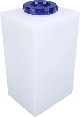 Rengue 5 Gallon RV Vatten tank med stor 100Mm Mund Inlet Täckad Design för RV Trailer Boot Yacht - Best Price