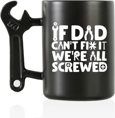 Dad Coffee Mug with Wrench Handle - Best Deal