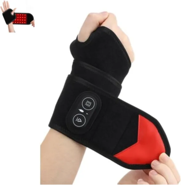 Kovaria TheraWrap Cordless Heated Wrist Brace with Massage