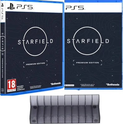 Starfield™ Premium Edition + XTRIZ Gaming CD Rack - PS5 Console Deal