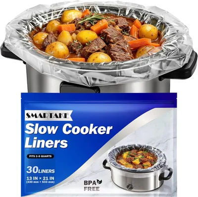 SMARTAKE Slow Cooker Liners - 30 PCS
