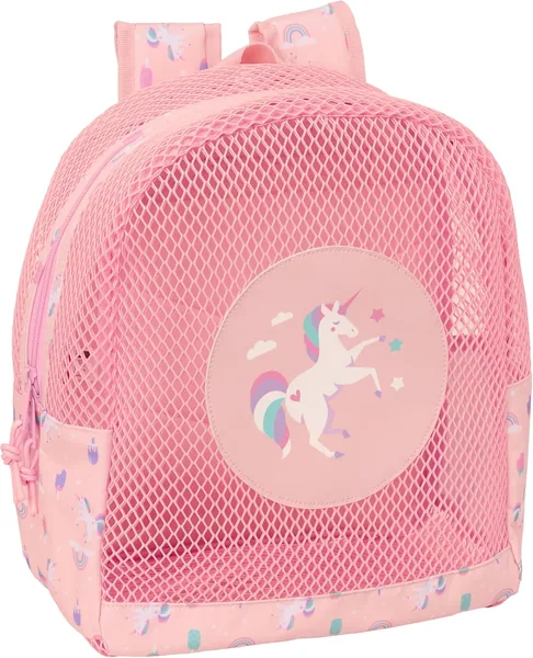 SafaT Unicorn - Mochila de playa para niños, anti arena, con asas, fácil limpieza, ideal para diferentes edades, cómoda