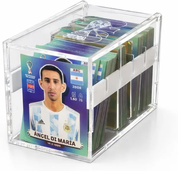Caixa Organizadora para Figurinhas da Copa em Acr lico Transparente