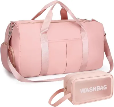 Travel Gym Duffle Bag Weekender Soft Pink Best Deal
