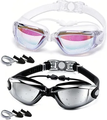 Gafas de Natación 2 Piezas Antivaho Antifugas UV - Best Deal