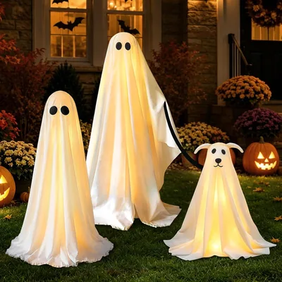 Decoraciones de Halloween para Exteriores, Paquete de 3