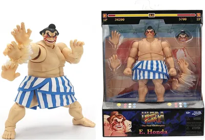 Jada Toys Street Fighter Figure E. Honda (16 cm)