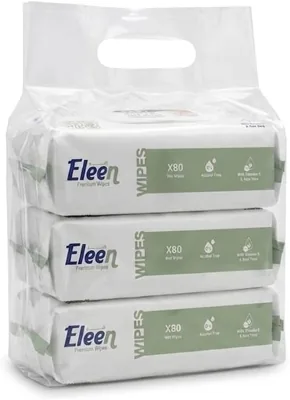 Eleen Premium Baby Wet Wipes - 80 Count | 60% Off