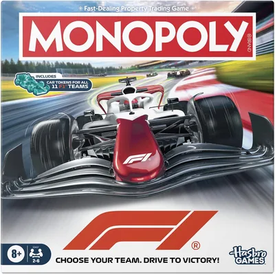 Monopoly F1 Board Game