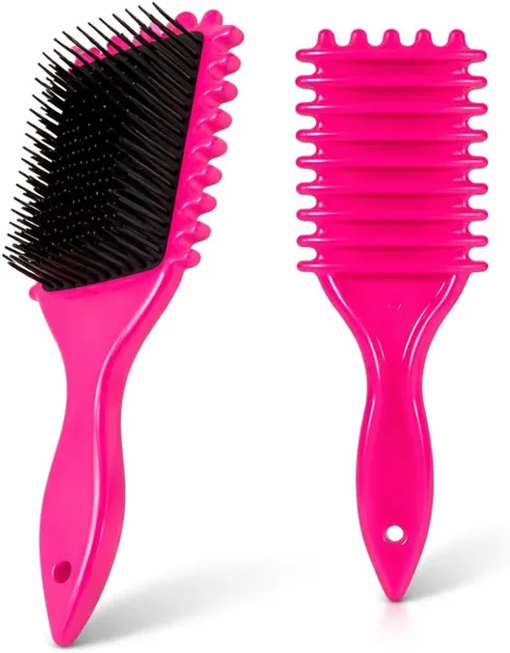 Defini Escova de Fitagem Profissional Premium para Cachos e Ondas