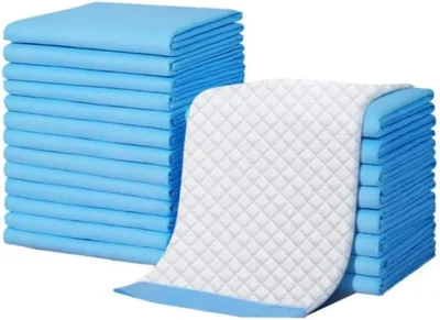 Pet Pee Pads for Dogs, XL 90x60cm Absorbent & Leak-Proof, Rhombus Design, 5-Layer