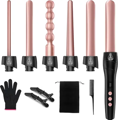 6 in 1 Curling Iron Set Best Deal