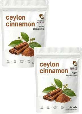El-orita Ceylon Cinnamon Softgels 300 with MCT Oil - Best Deal