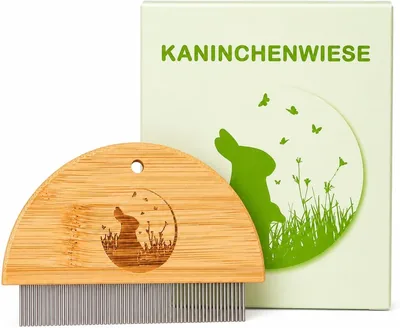 Kaninchenwiese Flohbüschel für Kaninchen und Meerschweinchen | Nachhaltige Materialien, tierärztlich getestet | Best Deal