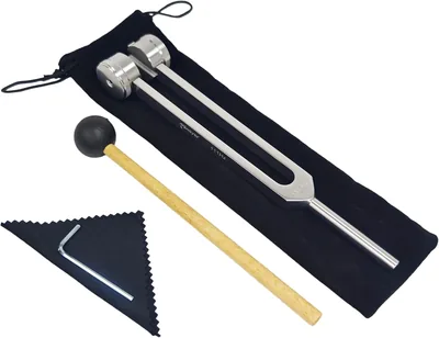 Miwayer - Horquillas de afinación profesionales de 111 Hz para curación, médica y música, kit de tenedores de afinación multi - Mejor Precio