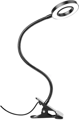 Aeocdes Desk Lamp Clip - 33% Off Dimmable Reading Light