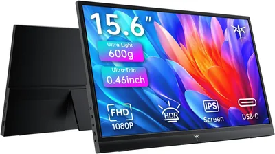KTC Portable Monitor 15.6" FHD USB-C HDR Travel Display Best Deal