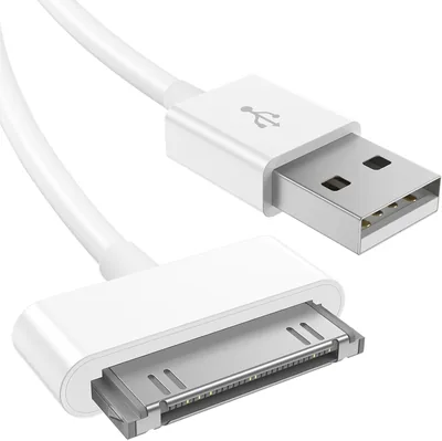 Cable de Carga y Datos USB 30 Pines Compatibile con iPhone 4/4S/3/3GS, iPod Nano 5º/6º, iPod Touch 3º/4º - Mejor Precio
