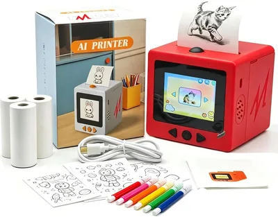 AI Voice Mini Sticker Maker for Kids