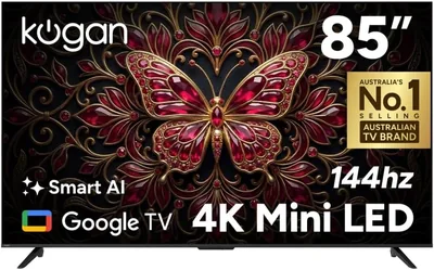 Kogan 85" Mini-LED QLED 4K 144Hz Smart TV - MQ9T Best Deal