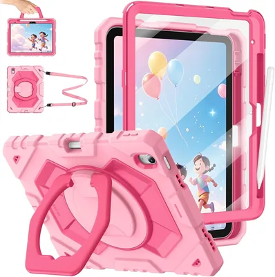 Fintie Fodral för iPad (A16) 11. Generation, 11 tum 2025/iPad 10. Gen, 10,9 tum | Stötsäkert Barnskyddsfodral med 360° Vridbar - Best Deal