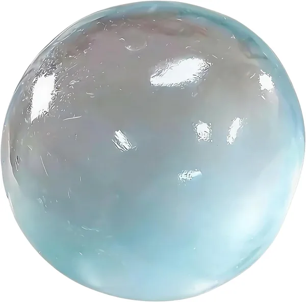 Coconut Oil Squishies Ball 6cm Handmade Squeeze Sand Glutinous Non-Sticky Reusable Ideal for Workplace Study Travel Parties