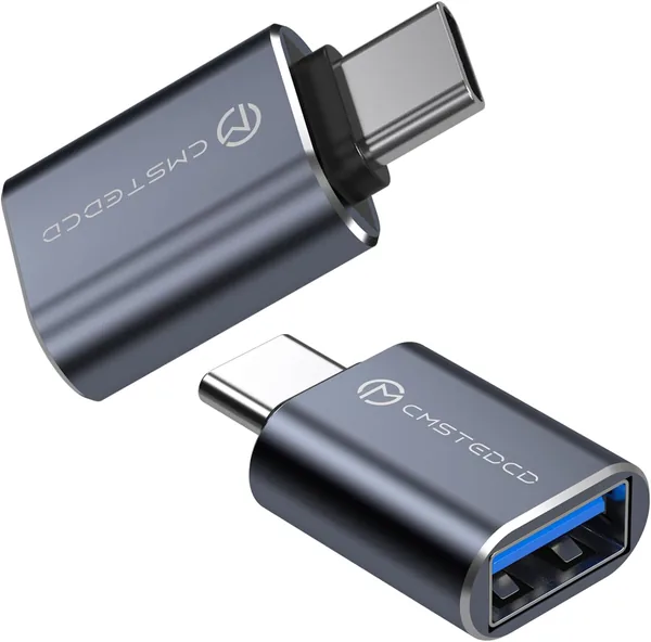 USB C to USB 3.0 Adaptor 2 Pack for Docking Station, USB C Male to USB A Female Adapter Compatible with Thunderbolt Devices