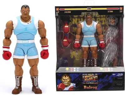 Jada Street Fighter Balrog Figure 17cm Articulated Best Deal