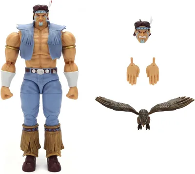 Jada Street Fighter II 9335739314R00 - Figura de T. Hawk (17 cm, con Accesorios Intercambiables) Mejor Oferta