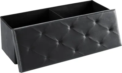 Sweetcrispy Folding Storage Ottoman Bench 12% Off