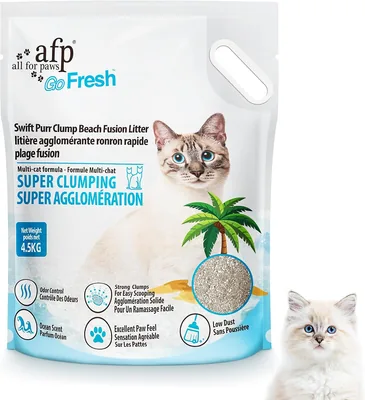 ALL FOR PAWS Cat Litter 4.5kg - 6% Off