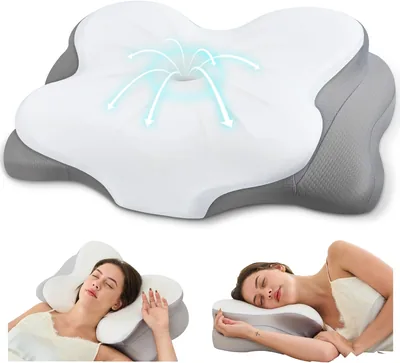 SNUGUP Neck Pillow 76% Off - Memory Foam Support