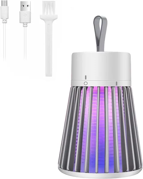 X Spring Bug Zapper, 4000mAh USB Rechargeable Battery Mosquito Killer