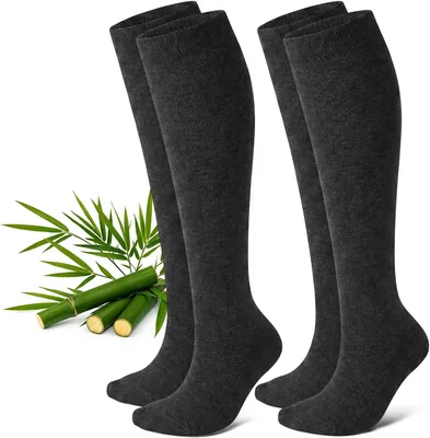 Supcomsta Bamboo Compression Socks 2 Pairs Best Deal