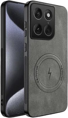 TAUYN Etui dla Motorola Signature - Ultracienkie Etui Premium z Tylną Pokrywą ze Skóry PU i Zderzakiem TPU, Kompatybilne z MagS
