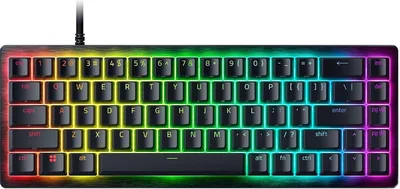لوحة مفاتيح الألعاب Razer Huntsman V3 HE - 65% من الأزرار المغناطيسية مع تأثير المجال المغناطيسي - 8KHz HyperPolling