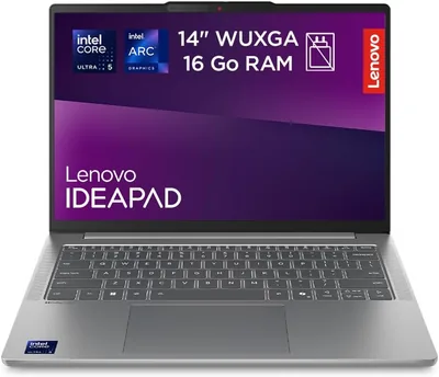 Lenovo IdeaPad Slim 5 14IMH10 - Ordinateur portable 14 pouces WUXGA (Intel Core i5-135H, 16 Go RAM, 512 Go SSD, Windows 11 Home) - French A