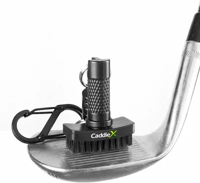 CaddieX Smart Mini Golf Klubbborst, Golfklubbborst med CaddieMag Removabel Magnet, Styrki Nylon Borster