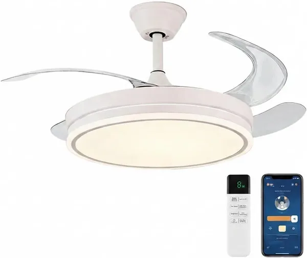 Don Feliz Ceiling Fan with LED Light