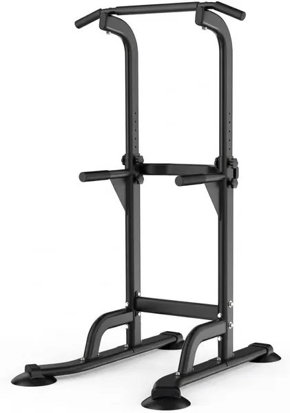 Multi-Function Power Tower Pull-Up & Dip Station - Adjustable Height Home Gym Best Deal