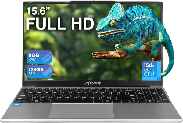 15.6" Full HD Windows 11 Laptop - 15th Gen CPU, 8GB RAM Best Deal