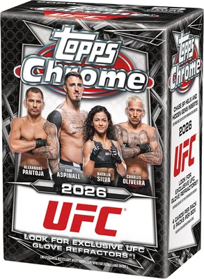 Topps Chrome UFC 2026 Sellado de Fábrica - Mejor Oferta