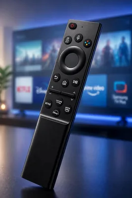 Controle Remoto Compatível com Smart TV Samsung - Sem Configuração Necessária - Para Modelos 4K QLED Crystal UHD Neo QLED OLED