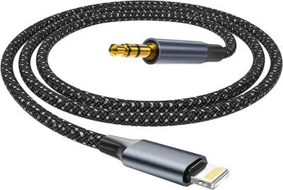HOSOW Kabel Aux Lightning 1 m z adapterem jack 3,5 mm - Najlepsza cena